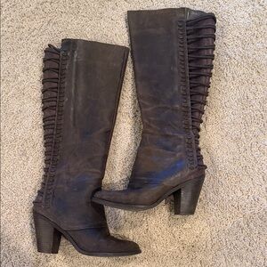 Carlos by Carlos Santana Dark Brown Heeled Boots